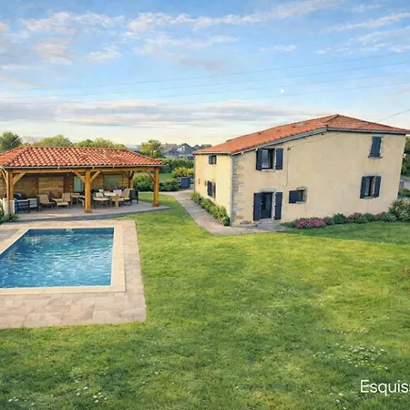 Le 1701 - 15 Pers Avec Piscine, Puy Du Fou بيت ضيافة